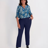 Roz & Ali™ Secret Agent Slight Tummy Control Bootcut Pants - Plus