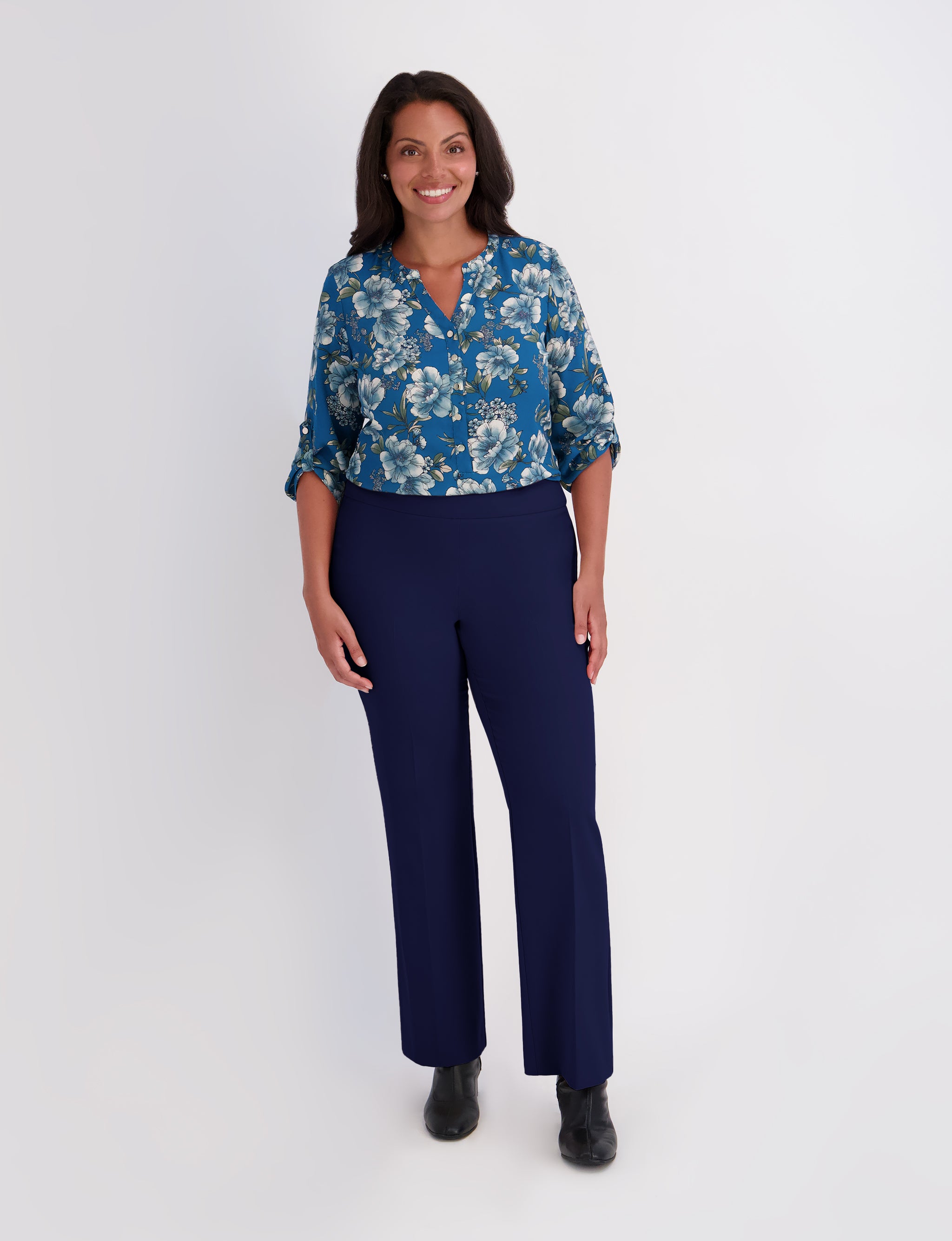Roz & Ali™ Secret Agent Tummy Control Classic Pants - Plus