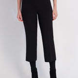 Roz & Ali™ Secret Agent Pants Pull On Tummy Control Pants Ankle Kick Flare - Black