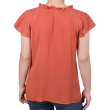Eyelet Sleeve Blouse
