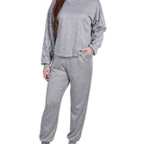 NY Collection Missy Long Sleeve Jogger Set