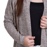 Shadow Grey Long Sleeve Cardigan