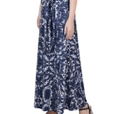 Maxi Skirt With Sash Waist Tie