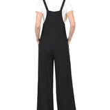 Sleeveless Jumper Jumpsuit, Black
