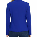 NY Collection Cropped Long Sleeve Crepe Jacket