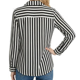 NY Collection Long Sleeve Blouse With Chest Pocket