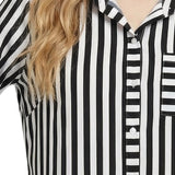 NY Collection Long Sleeve Blouse With Chest Pocket