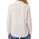 NY Collection Long Sleeve Blouse With Chest Pocket