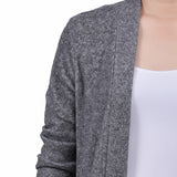 Silver Long Sleeve Cardigan