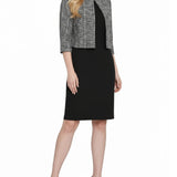 NY Collection 2 Piece Jacket and Dress Set