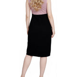 NY Collection Lace-Detail 2 Piece Textured Knit Dress Set