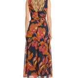 Sleeveless Chiffon Maxi Dress, Petite