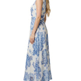 Sleeveless Chiffon Maxi Dress, Petite
