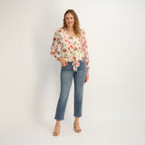 Westport Signature Straight Leg Pearl Rivet Denim Jeans