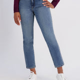 Westport Signature Straight Leg Pearl Rivet Denim Jeans