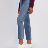 Westport Signature Straight Leg Pearl Rivet Denim Jeans