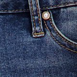 Westport Signature Straight Leg Pearl Rivet Denim Jeans - Plus