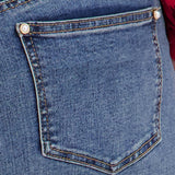 Westport Signature Straight Leg Pearl Rivet Denim Jeans - Plus