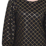 NY Collection Petite Bishop Sleeve Pullover Top