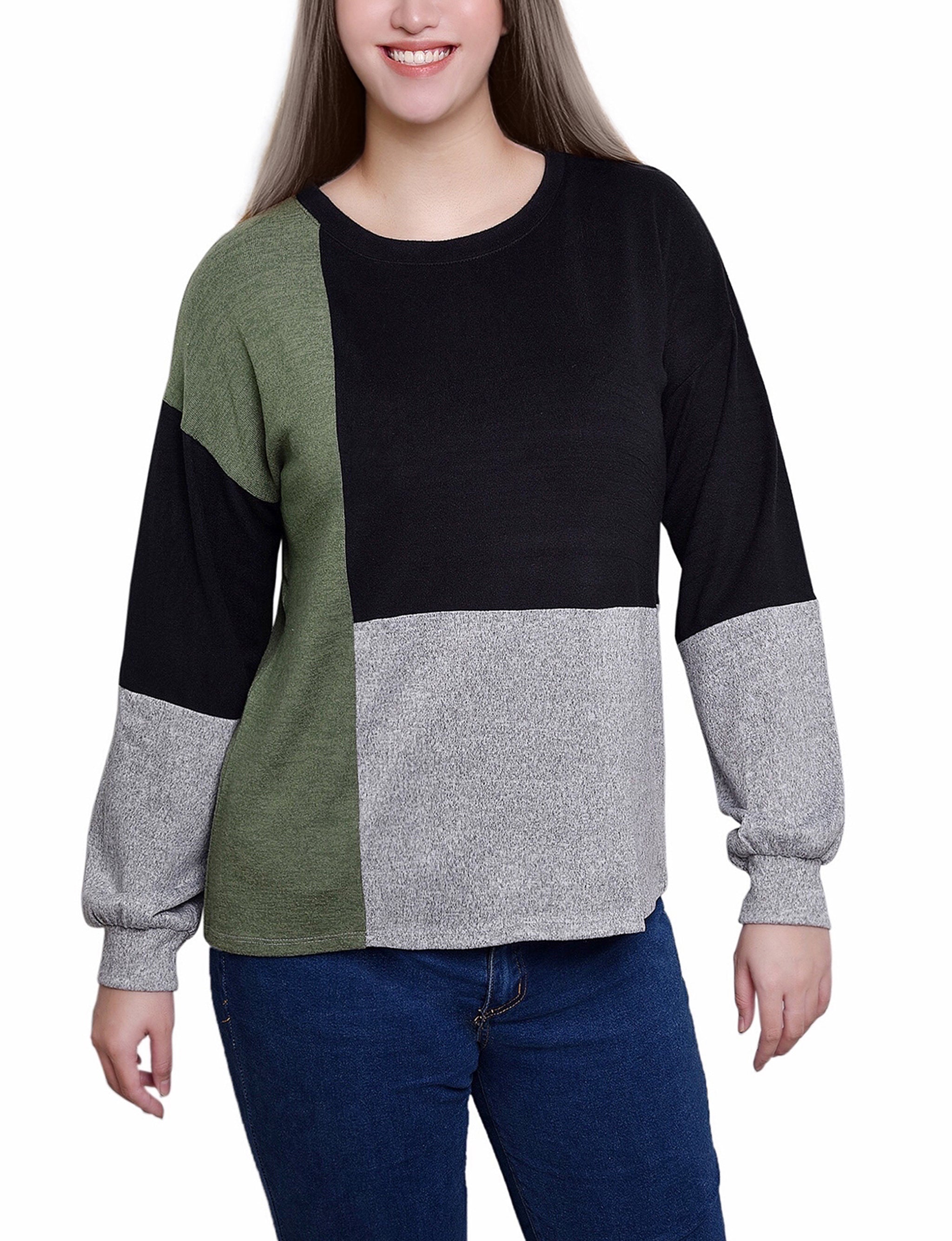Color-Blocked Top, Petite