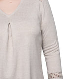 NY Collection Petite Long Sleeve Swing Tunic