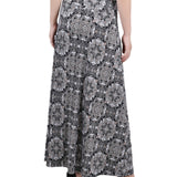 Maxi Skirt With Sash Waist Tie, Petite