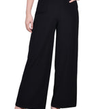 Pull On Palazzo Pants, Black