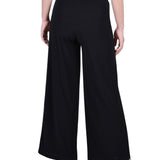 Pull On Palazzo Pants, Black