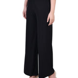 Pull On Palazzo Pants, Black