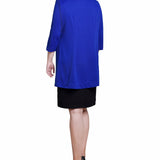 Two-Piece Jacket Dress Set, Petite