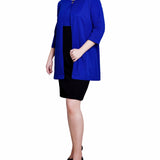 Two-Piece Jacket Dress Set, Petite