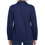 NY Collection Petite Long Sleeve Ponte Cropped Jacket