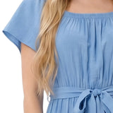 Off The Shoulder Maxi Dress, Petite