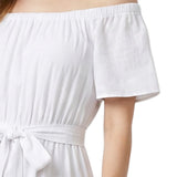 Off The Shoulder Maxi Dress, Petite