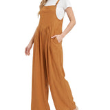 Sleeveless Wide-Leg Jumpsuit, Petite