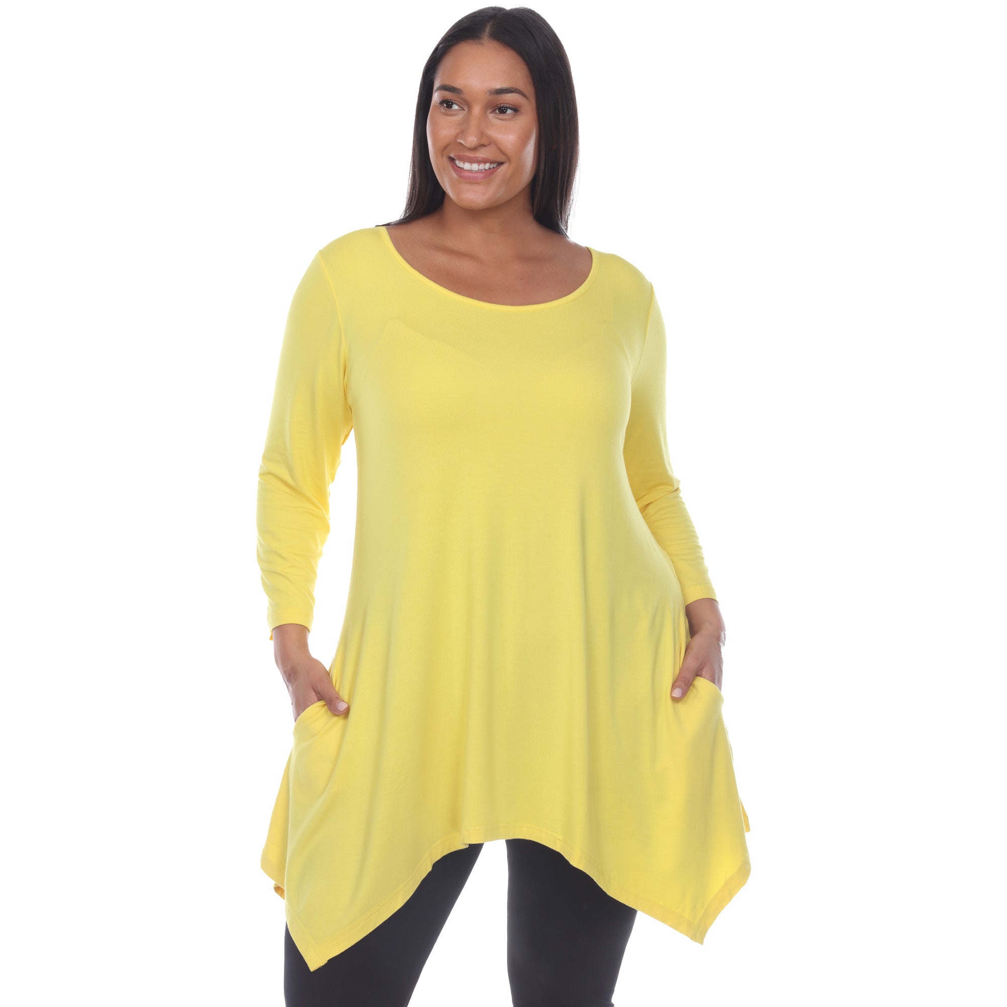 Makayla Tunic Top - Plus - DressbarnShirts & Blouses
