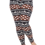 Printed Leggings - Plus