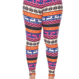 Printed Leggings - Plus