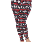 Printed Leggings - Plus