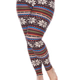 Printed Leggings - Plus