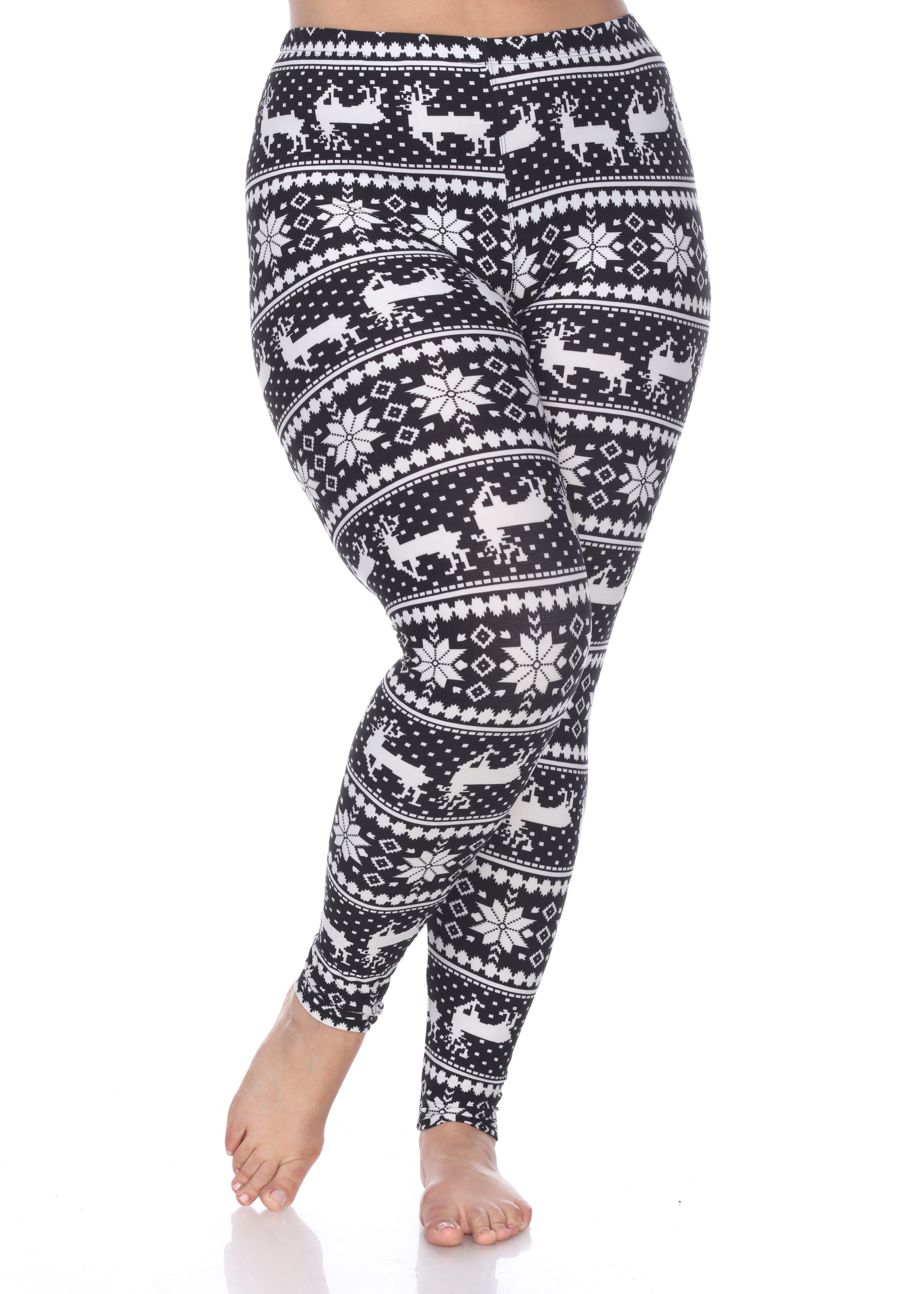 Printed Leggings - Plus