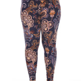 Printed Leggings - Plus