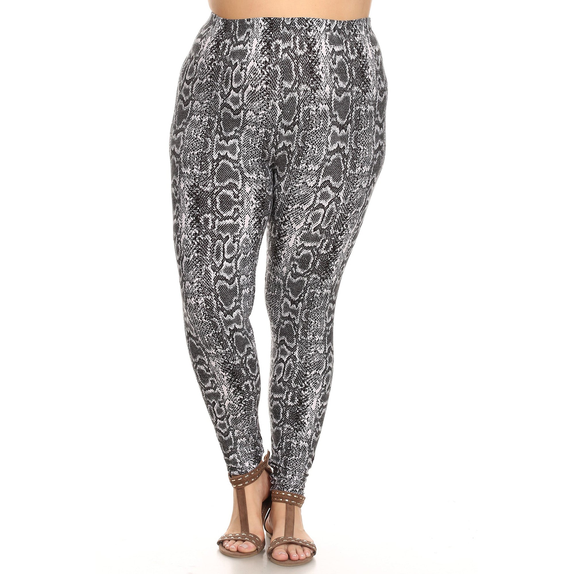 Printed Leggings - Plus
