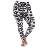 Super Soft Camo Printed Leggings - Plus