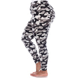 Super Soft Camo Printed Leggings - Plus