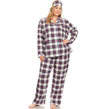 Three-Piece Pajama Set - Plus