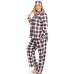 Three-Piece Pajama Set - Plus - DressbarnLounge Sets