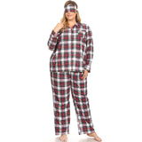 Three-Piece Pajama Set - Plus - DressbarnLounge Sets