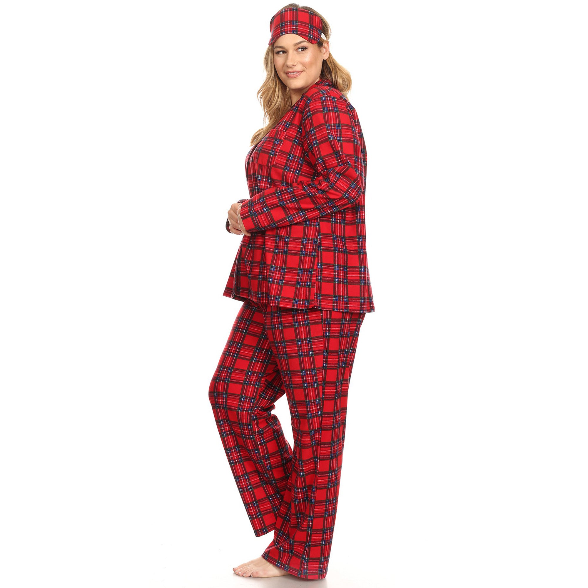 Three-Piece Pajama Set - Plus - DressbarnLounge Sets