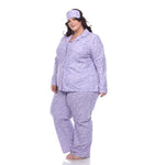 Three-Piece Pajama Set - Plus - DressbarnLounge Sets